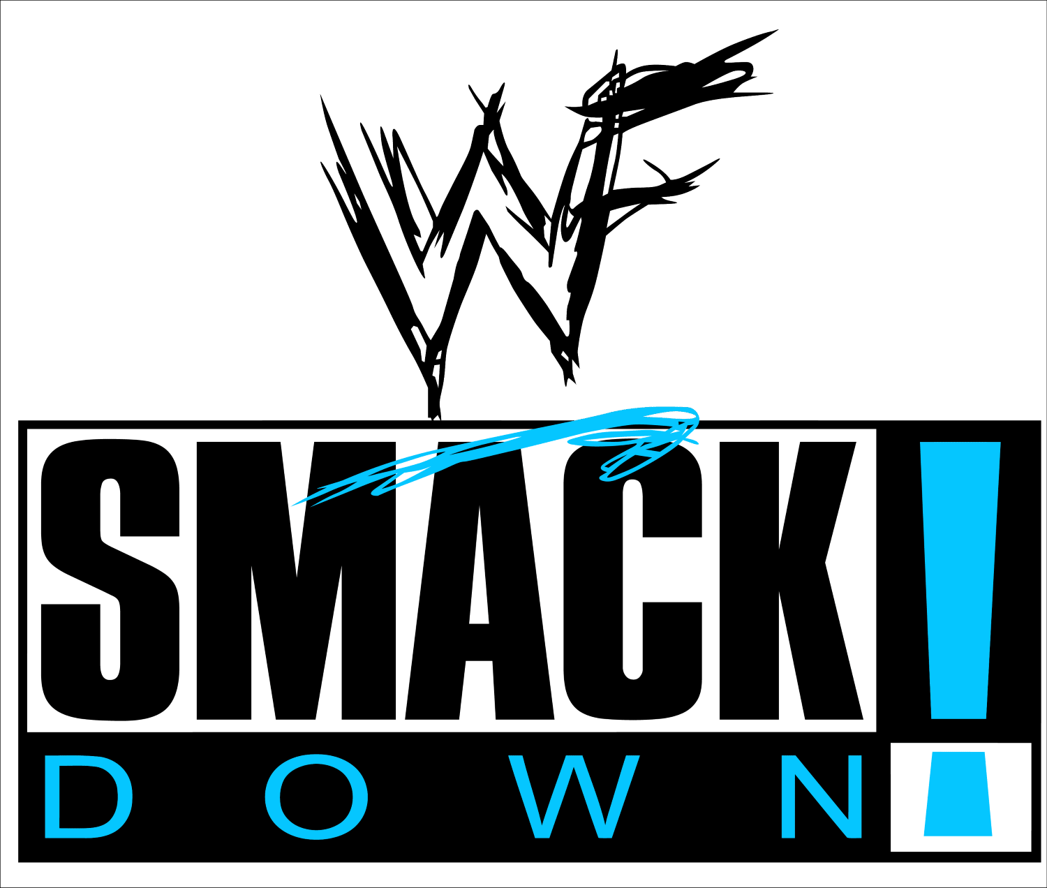 WWF Smackdown logo for Playstation